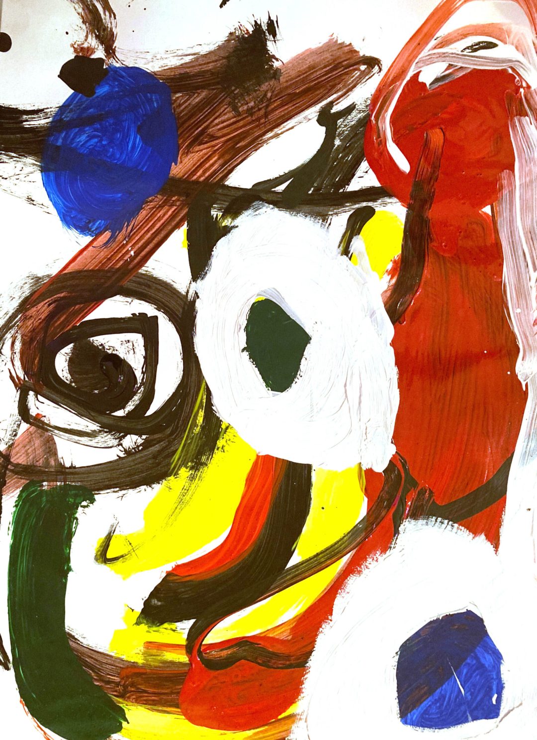 Oil & acrylic on 220 g/m2 paper • size 42 x 59,4 cm