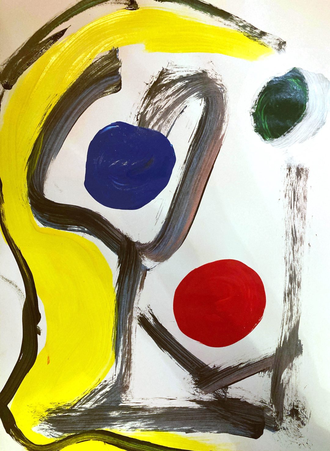 Oil & acrylic on 220 g/m2 paper • size 42 x 59,4 cm