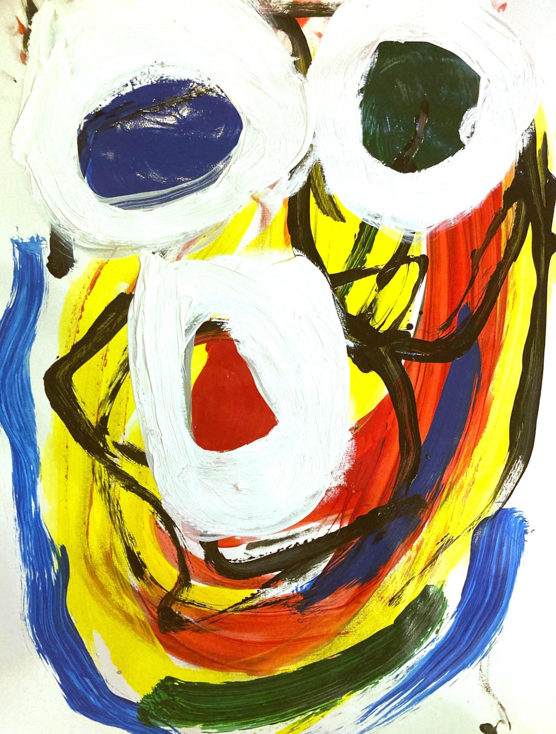 Oil & acrylic on 220 g/m2 paper • size 42 x 59,4 cm