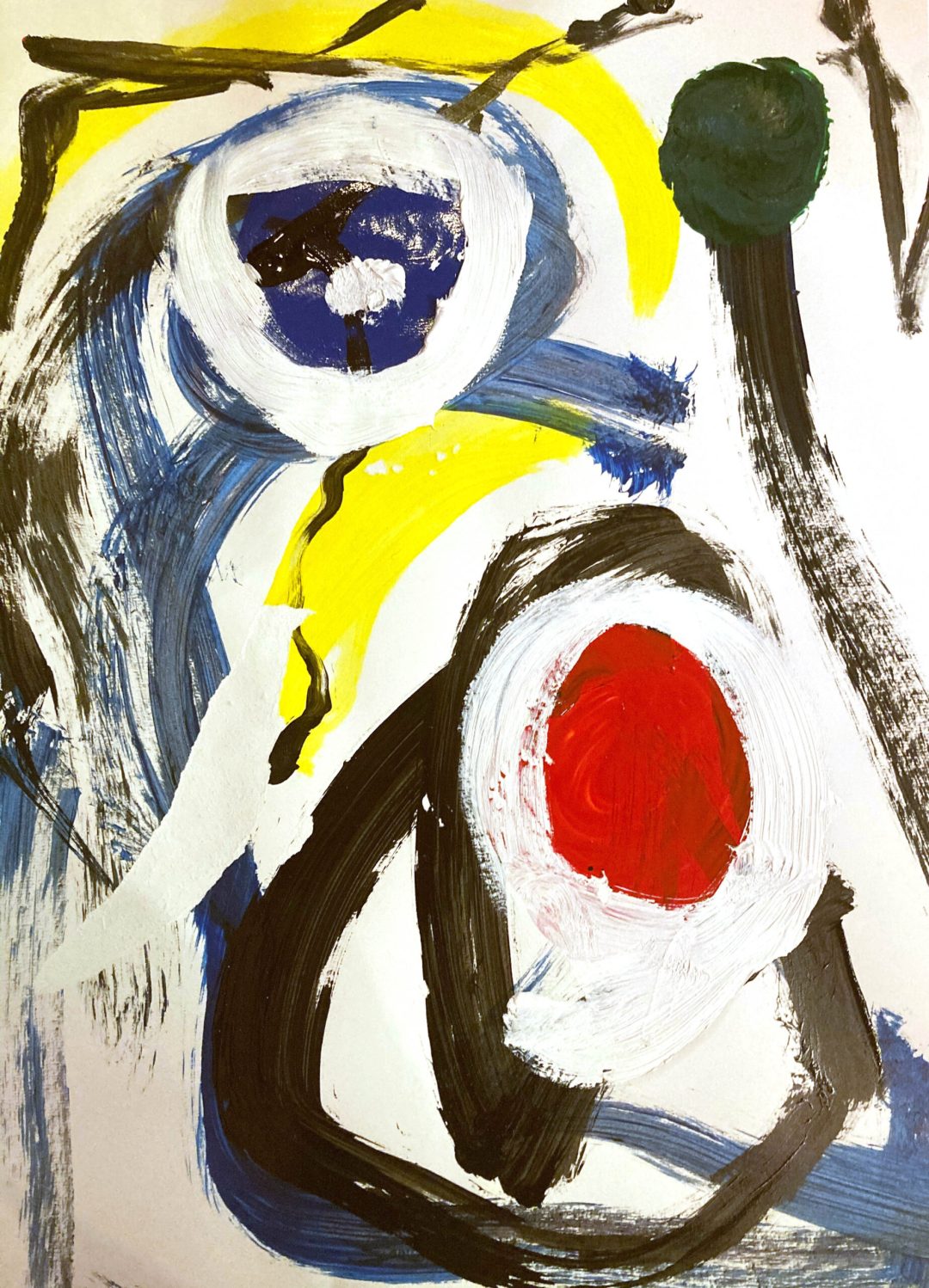 Oil & acrylic on 220 g/m2 paper • size 42 x 59,4 cm