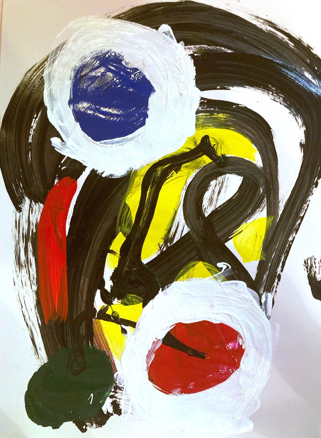 Oil & acrylic on 220 g/m2 paper • size 42 x 59,4 cm • ref_6888