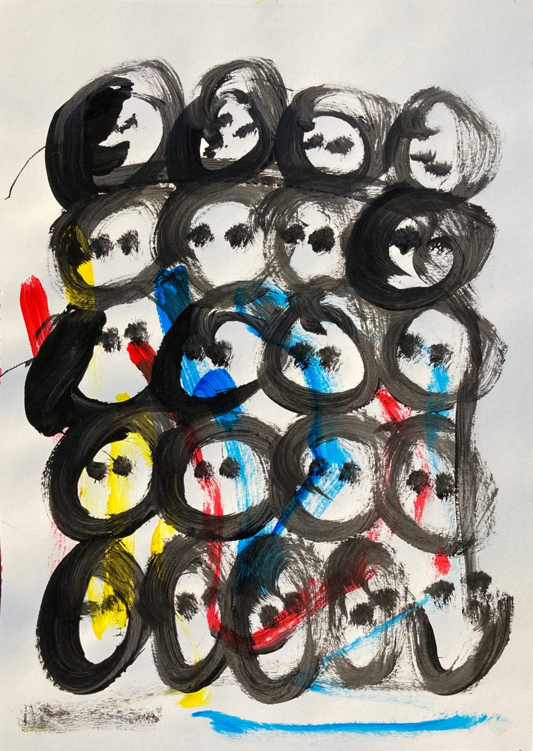 Acrylic on 220 g/m2 paper • size 42 x 59,4 cm • ref_7081