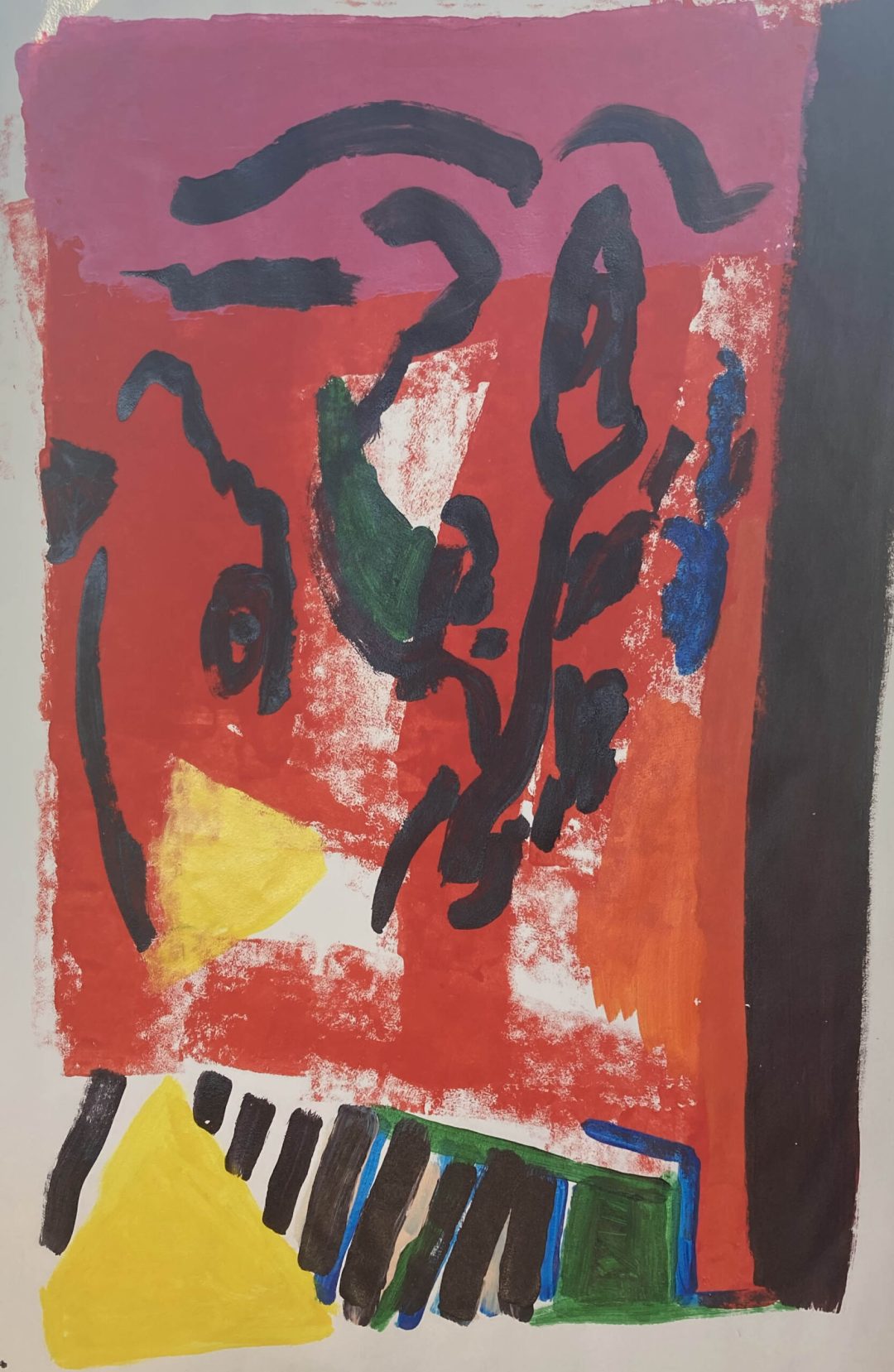 Acrylic on 250 g/m2 – paper