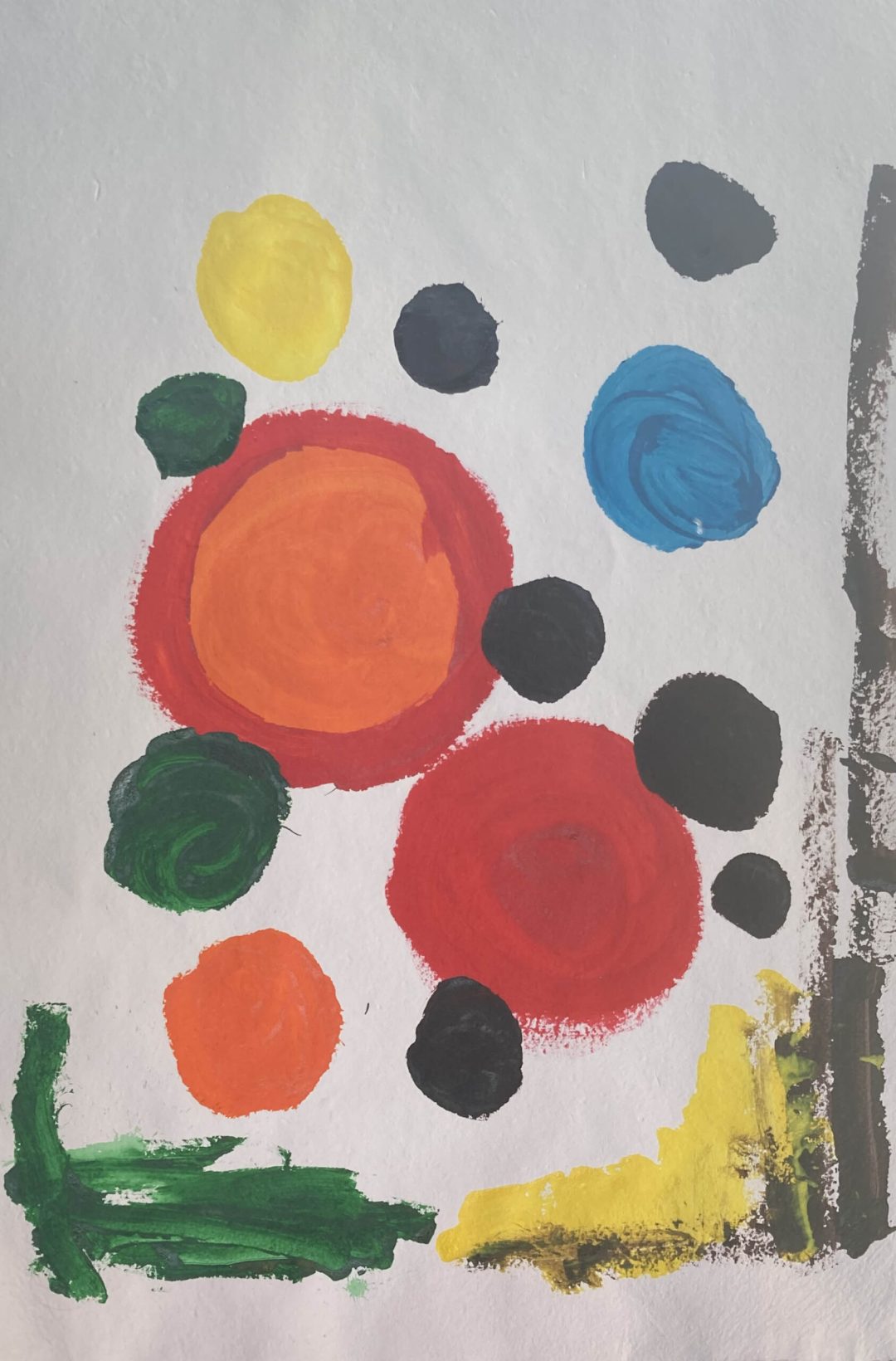 Acrylic on 250 g/m2 – 100% handmade Cotton-Rag paper
size A1 – 59.4 x 84.1 cm