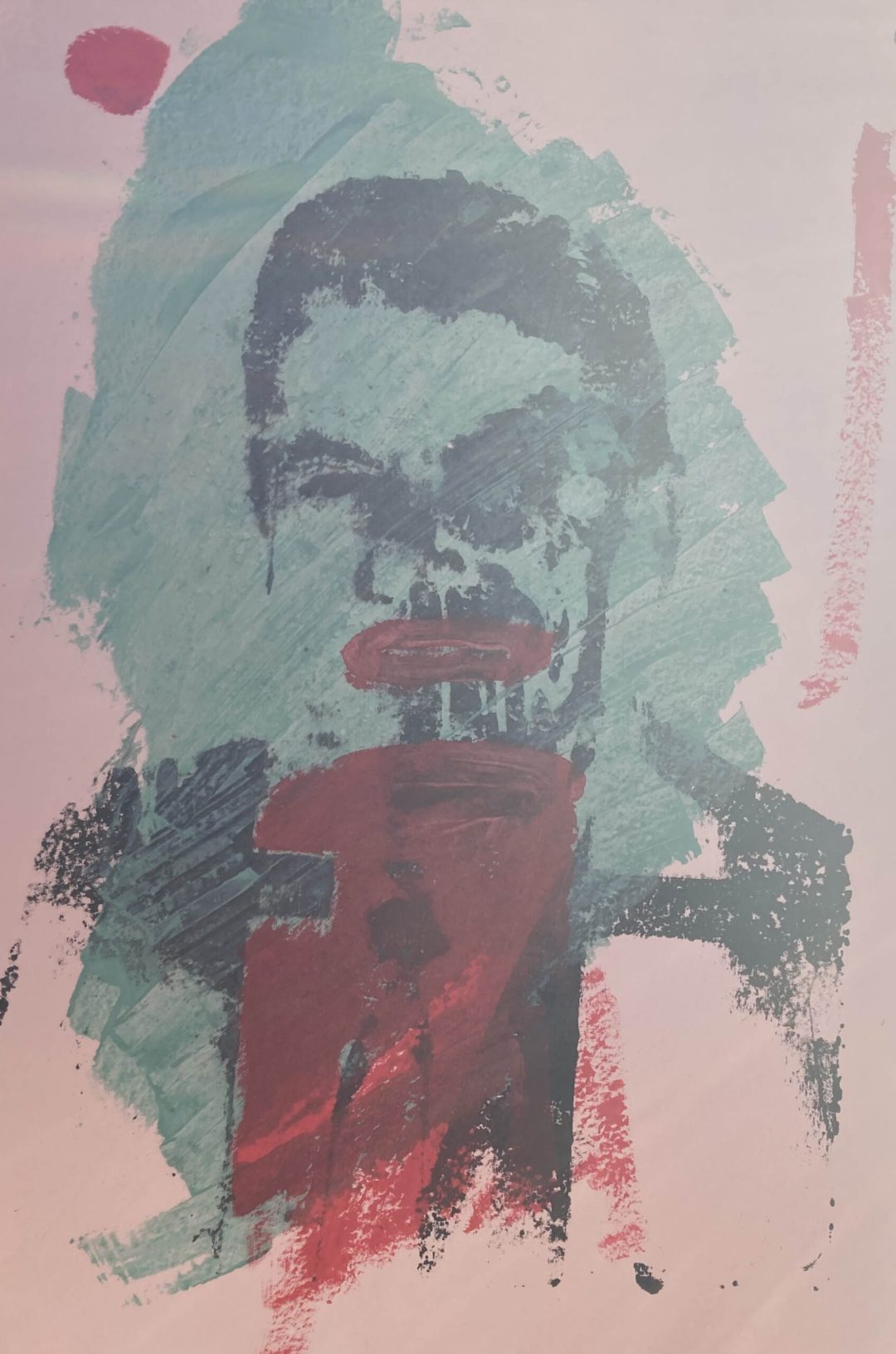 Hand printed silkscreen on 250 g/m2 – 100% handmade Cotton-Rag paper size A1 – 59.4 x 84.1 cm