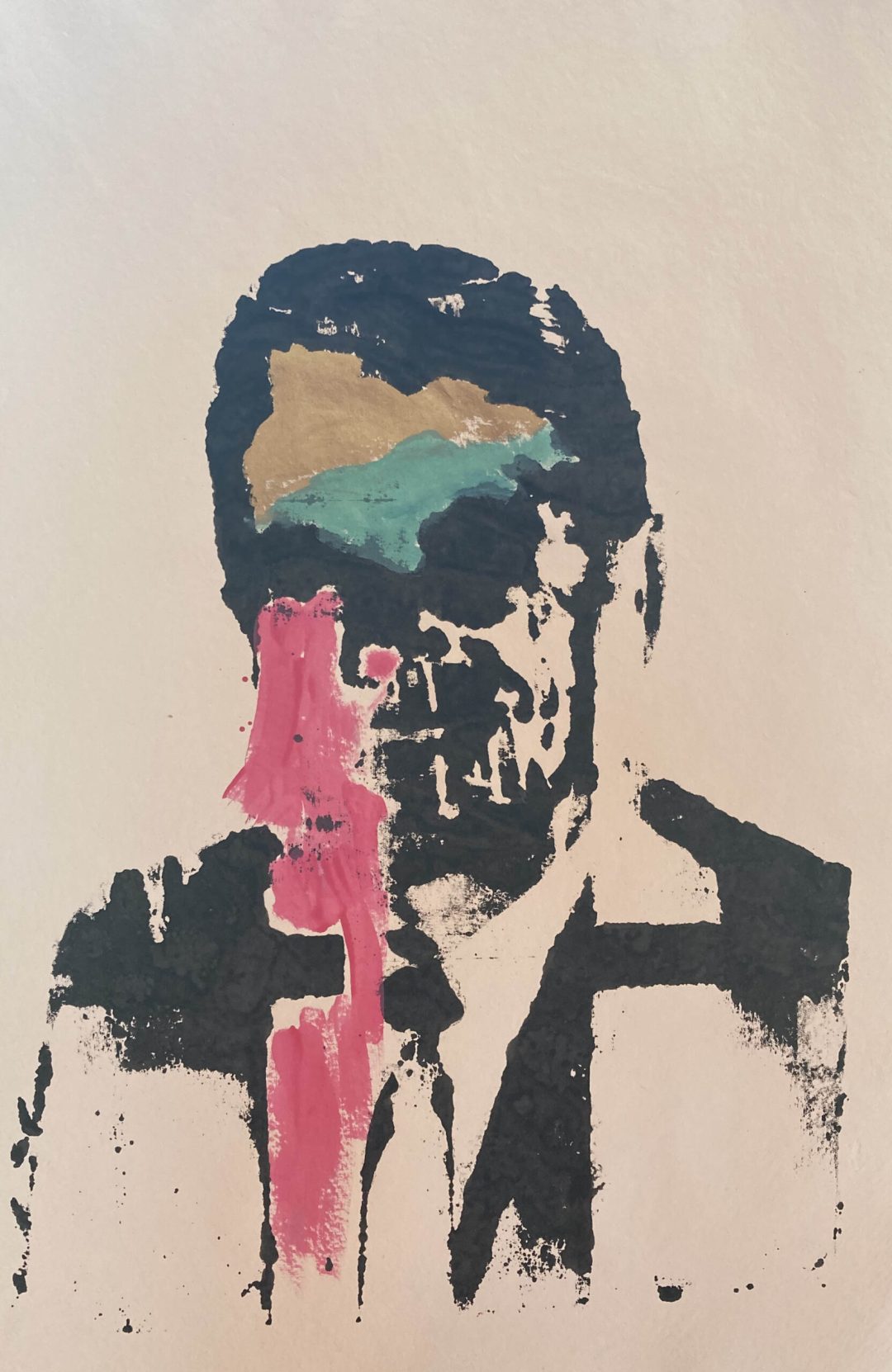 Acrylic on 250 g/m2 – 100% handmade Cotton-Rag paper
size A1 – 59.4 x 84.1 cm