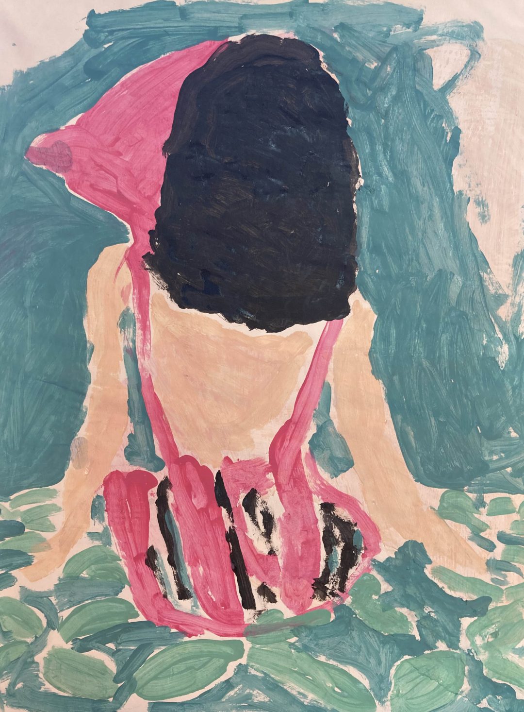 Acrylic on 250 g/m2 – paper
size A1 – 59.4 x 84.1 cm