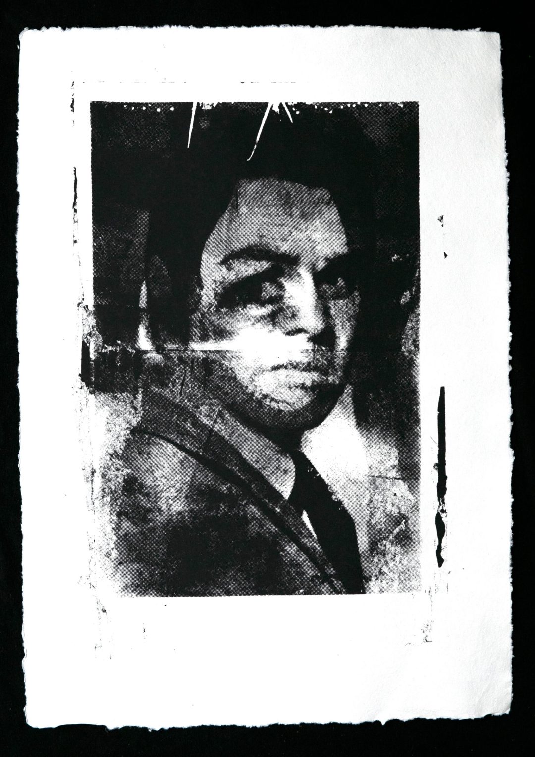 Hand printed silkscreen on 250 g/m2 – 100% handmade Cotton-Rag paper size A1 – 59.4 x 84.1 cm