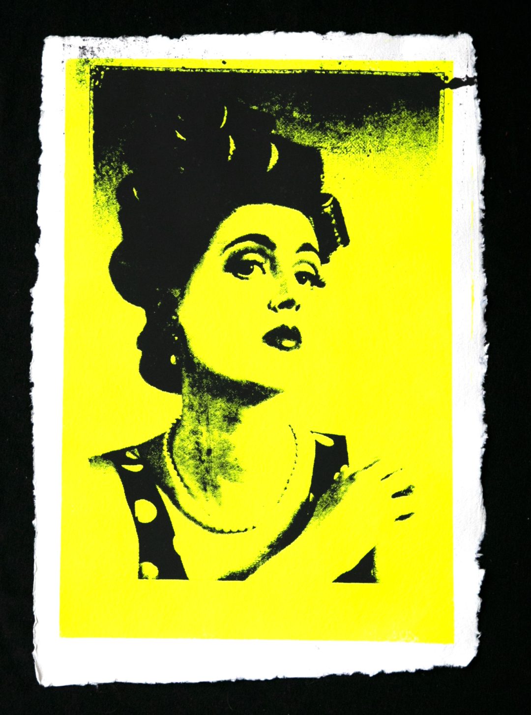 Hand printed silkscreen on 250 g/m2 – 100% handmade Cotton-Rag paper size A2 – 42.0 x 59.4cm