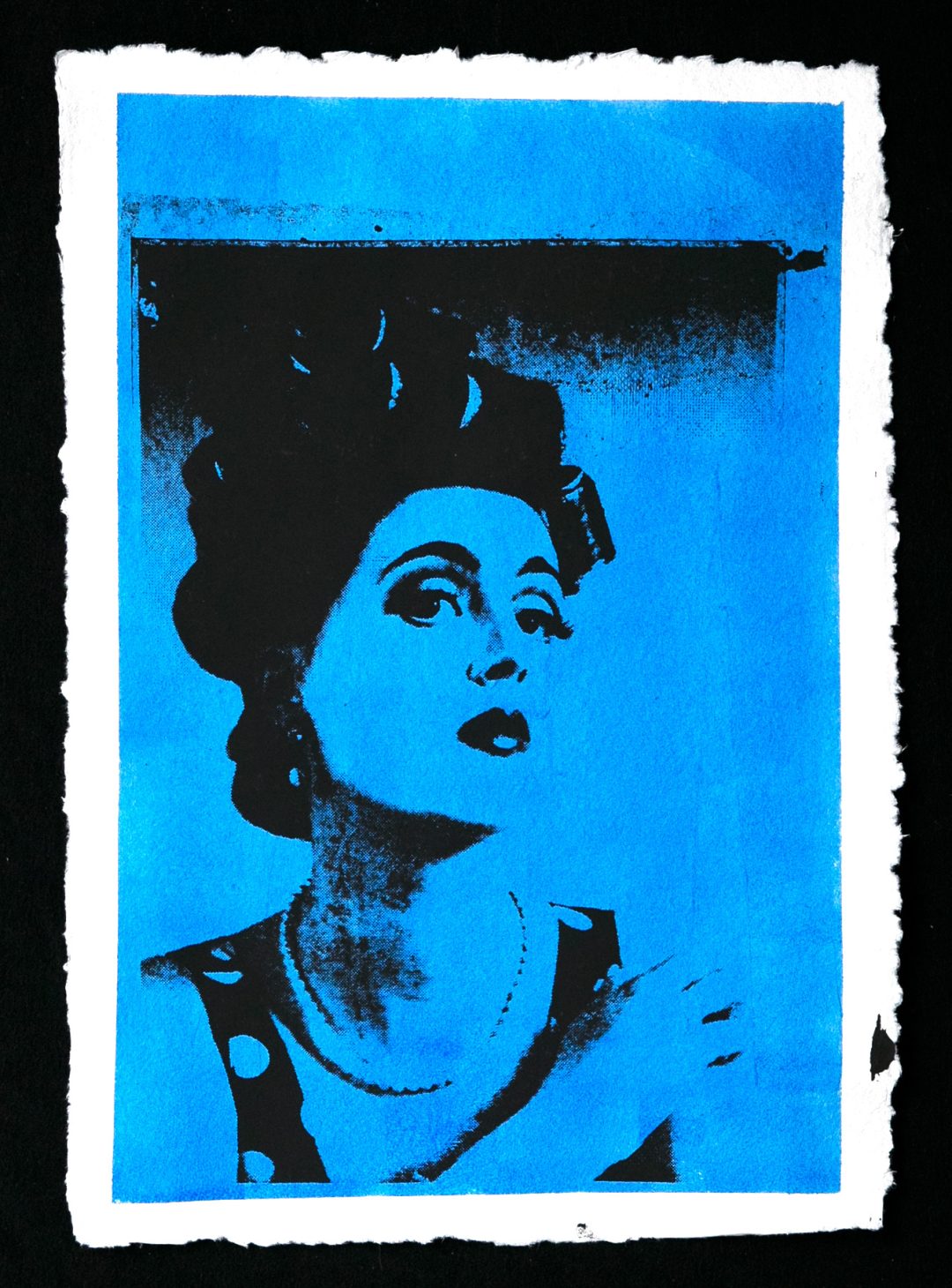 Hand printed silkscreen on 250 g/m2 – 100% handmade Cotton-Rag paper size A2 – 42.0 x 59.4cm