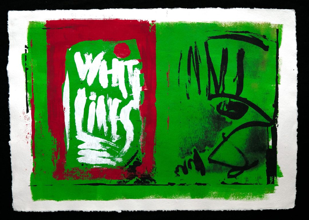 Hand printed silkscreen on 250 g/m2 – 100% handmade Cotton-Rag paper size A1 – 59.4 x 84.1 cm