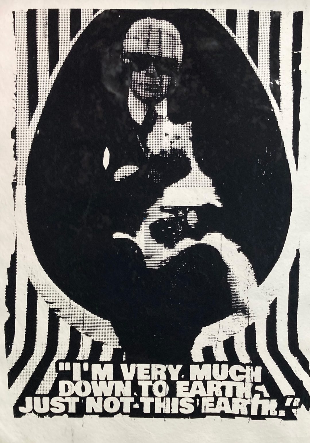 Hand printed on 300 g/m2 – 100% handmade Cotton-Rag paper size A2 – 42,0 x 59,4 cm